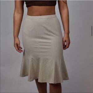 Vintage Beige mermaid skirt